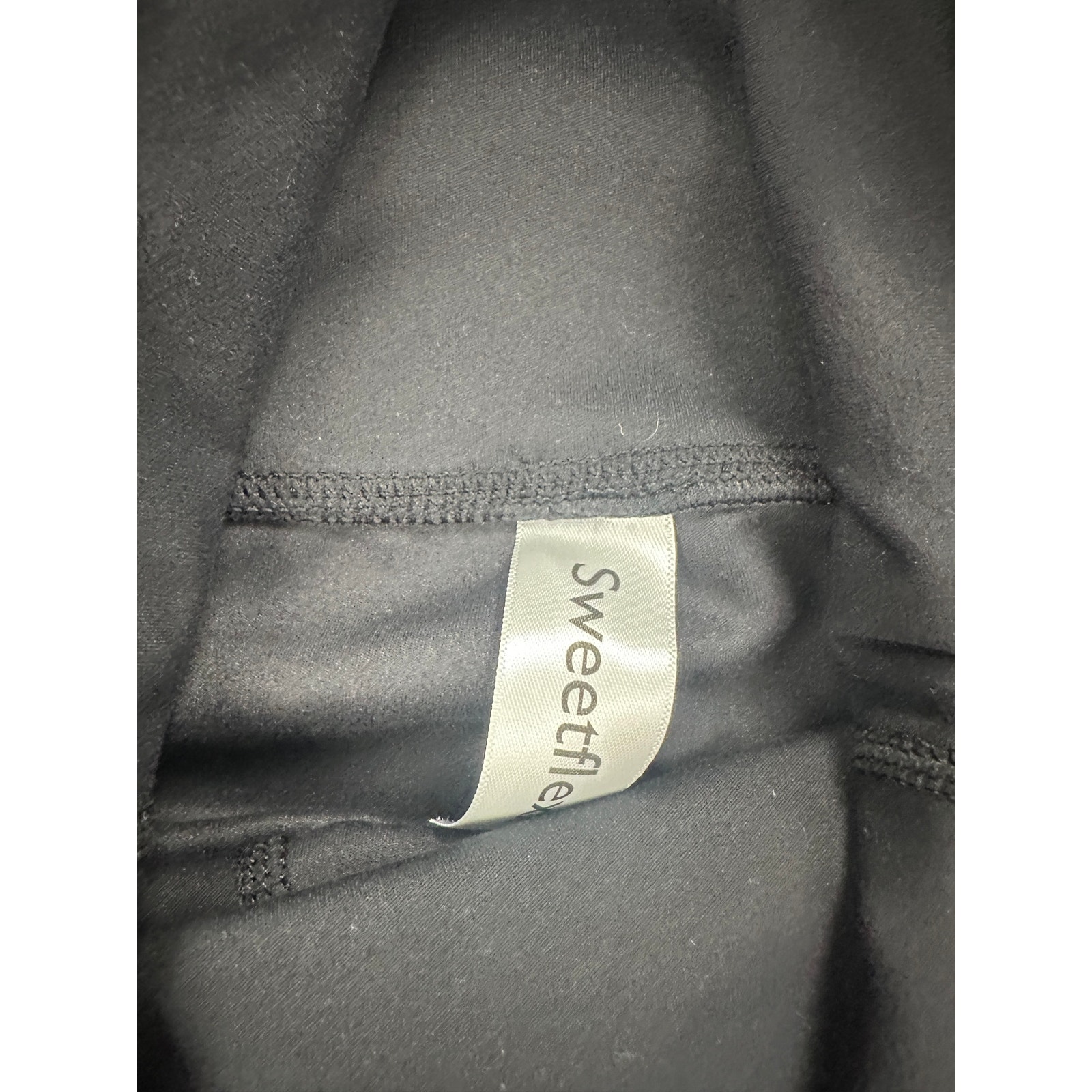Sweetflexx Capri No Pocket Resistance Leggings Black Size 4 — image 5 of 6